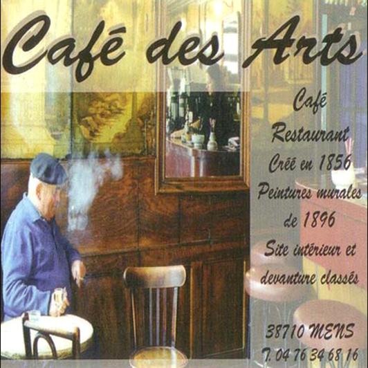 Café des Arts, bar et restaurant à Mens