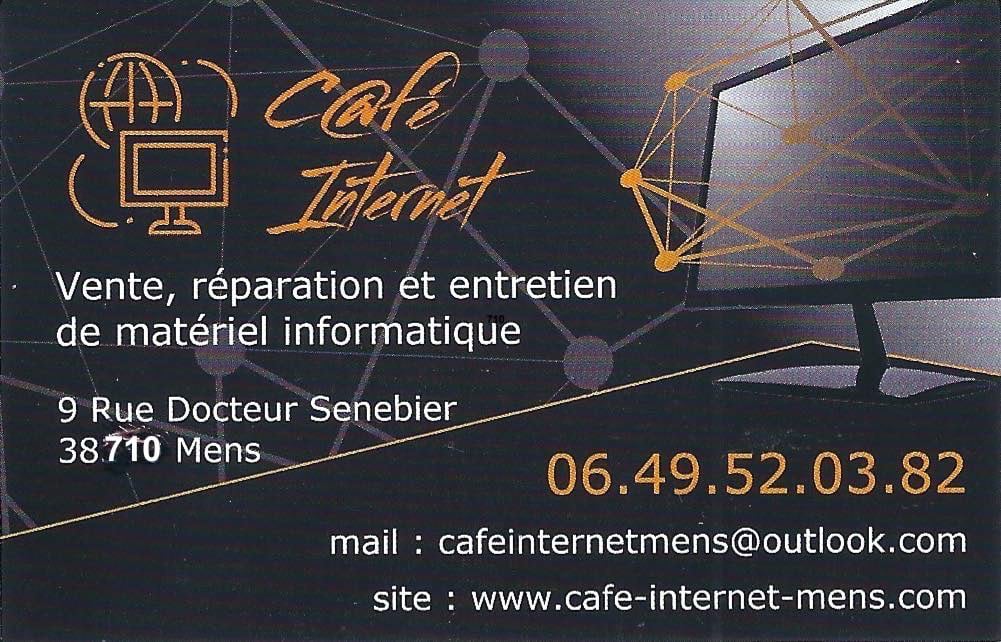 Café Internet à Mens