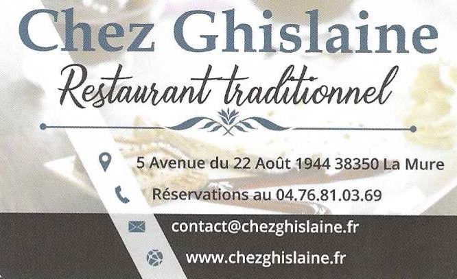 Restaurant Chez Ghislaine La Mure