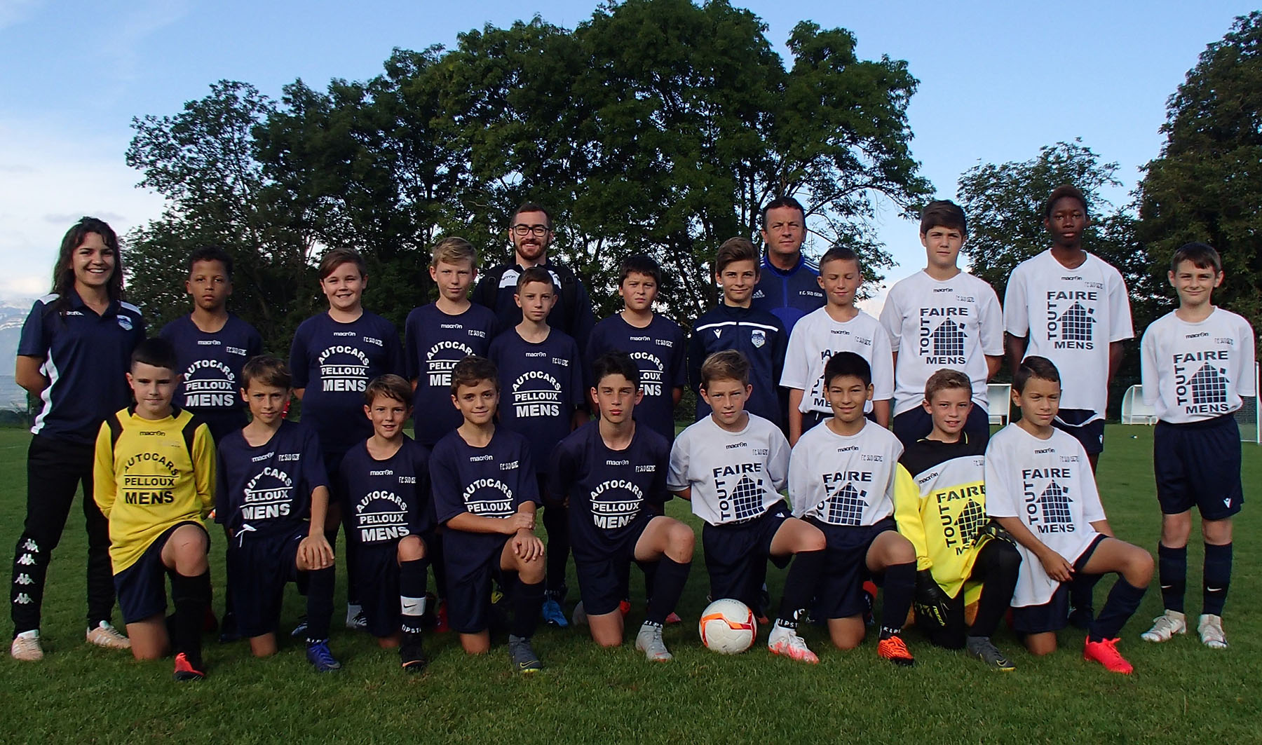 Equipe U13 du FC Sud-Isère