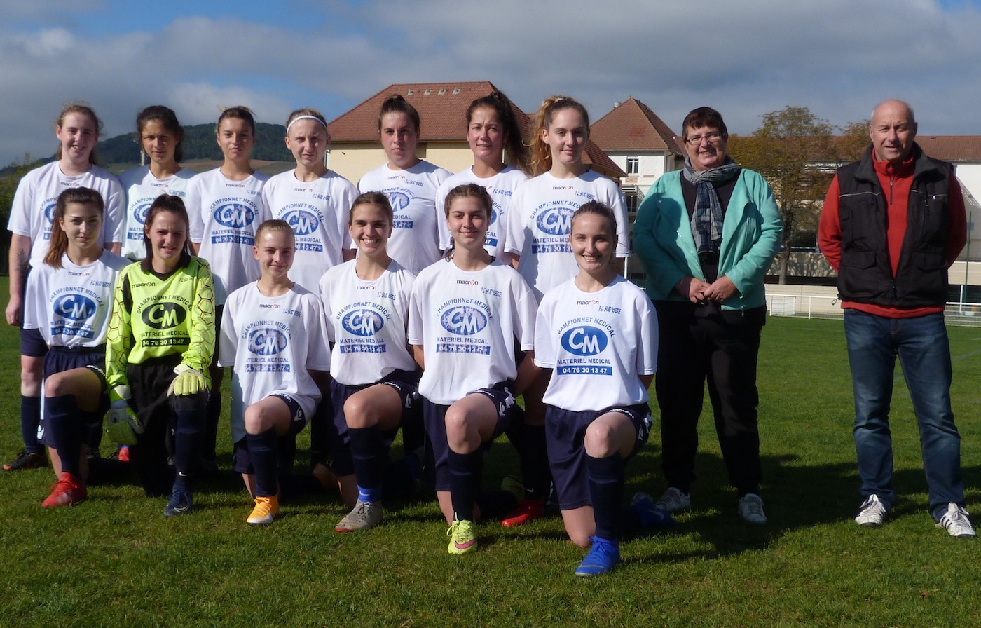 Equipe féminine sénior du FC Sud-Isère