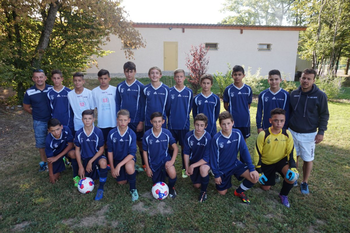 Equipe U15 du FC Sud-Isère