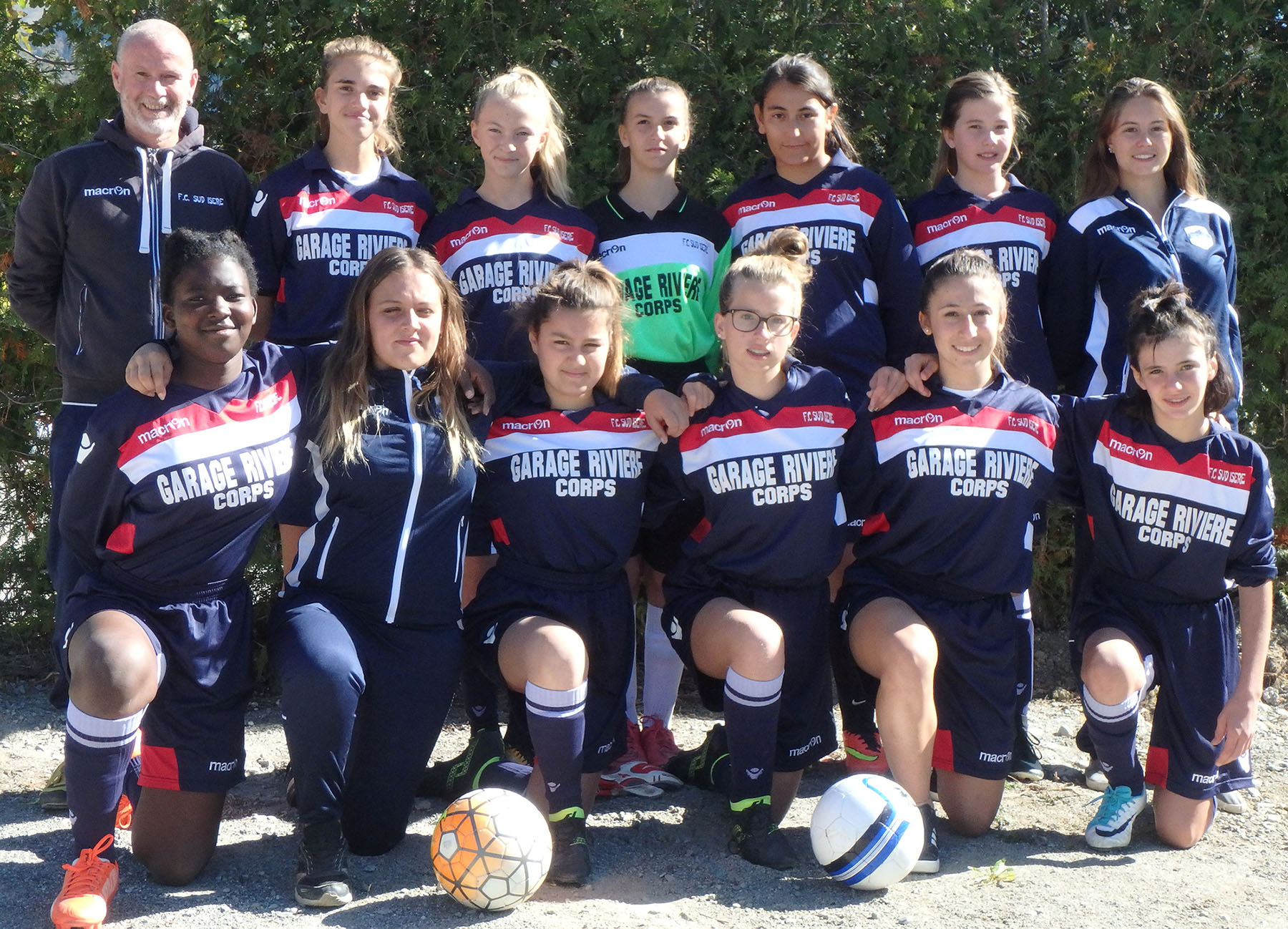 Equipe féminine U15 du FC Sud-Isère