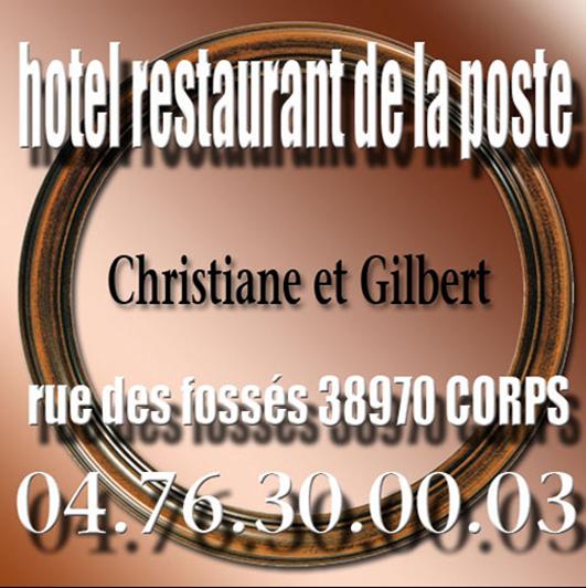 Hôtel restaurant de la poste à Corps