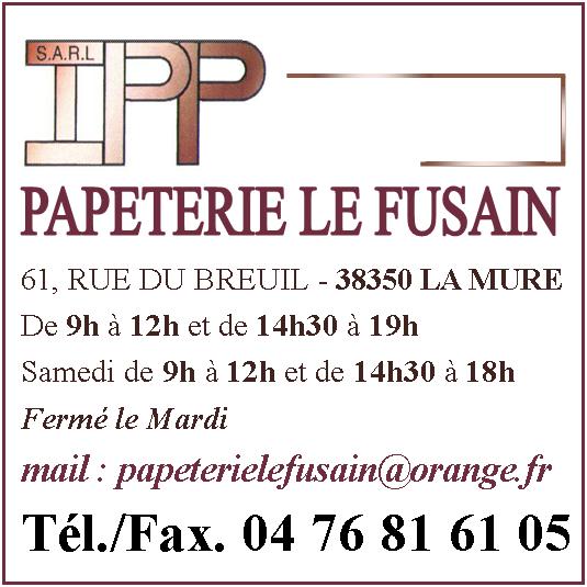 Papeterie le Fusain à la Mure