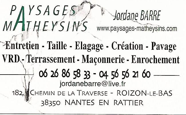 Paysages Matheysins - Jordane Barre