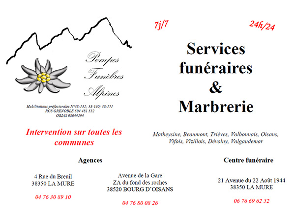 Pompes Funèbres Alpines à La Mure