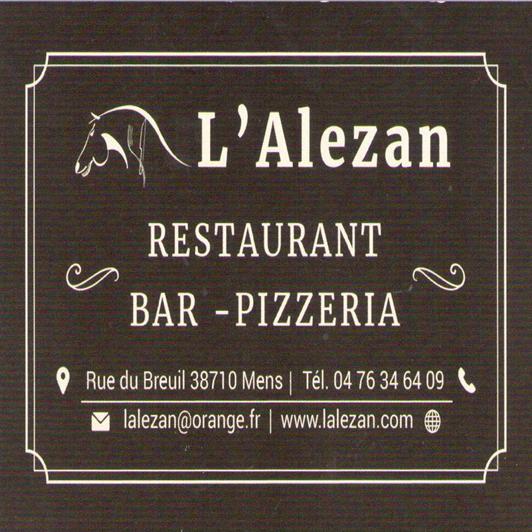 Restaurant l'Alezan à Mens
