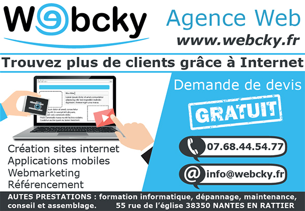 Webcky agence web en isère