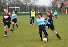 U15 F à 8 contre Grésivaudan