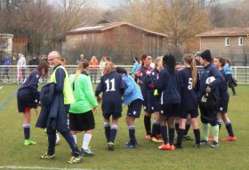 U15 F à 8 contre Grésivaudan