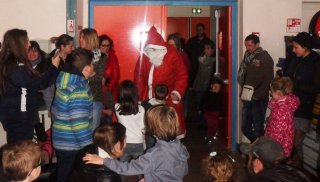 Arbre de Noël de l'école de foot