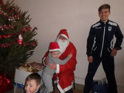 Arbre de Noël de l'école de foot