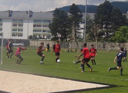 U15 à 8 1/2 finale de la coupe de l'Isère