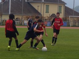 U15 à 8 1/2 finale de la coupe de l'Isère