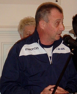 Luc Reynier - Président du Football Club Sud-Isère